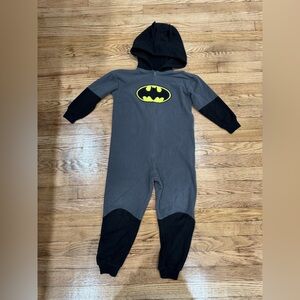 Batman Gray and Black Kids One Piece Pajama